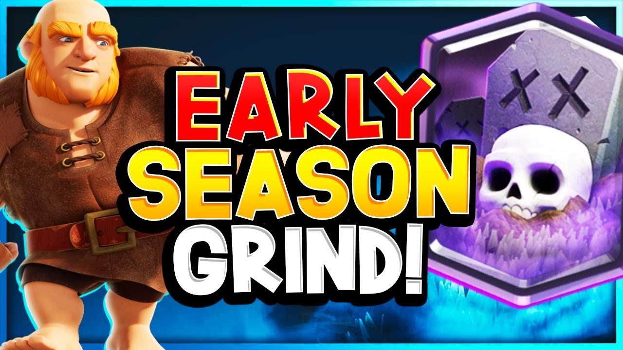 GIANT GRAVEYARD is OP! - CLASH ROYALE