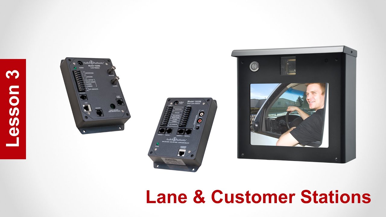 1500 Series 3 Training Lesson 3: Lane and Customer Stations