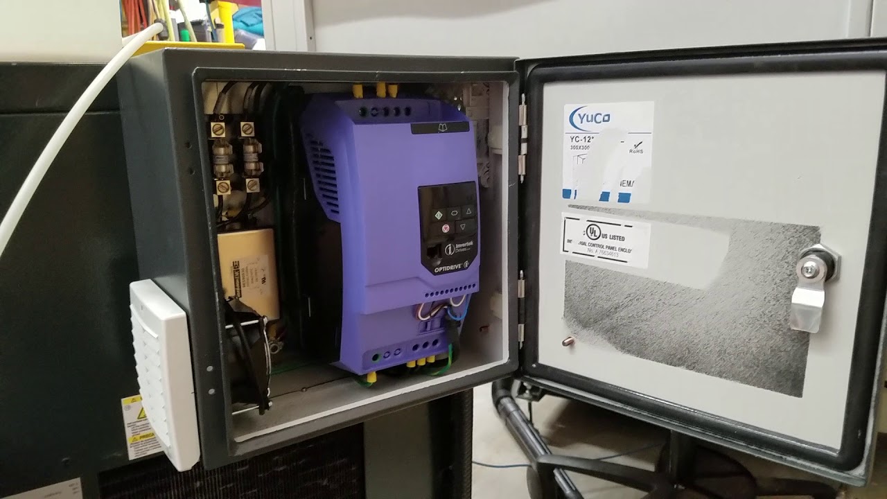Kaeser 5HP Compresor Running on a VFD
