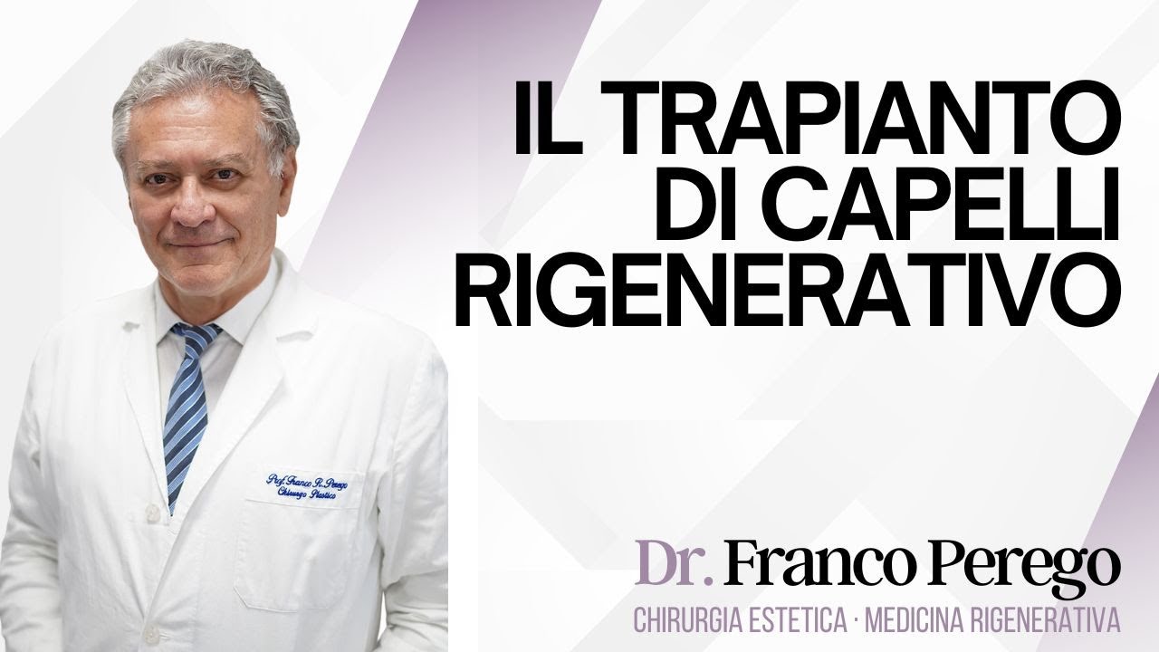 Il trapianto di capelli rigenerativo, la soluzione ottimale contro l'alopecia in stato avanzato.