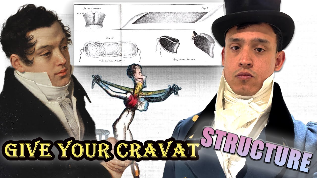 Is your cravat STIFF enough!? Tips for PORTRAIT PERFECT Neckwear