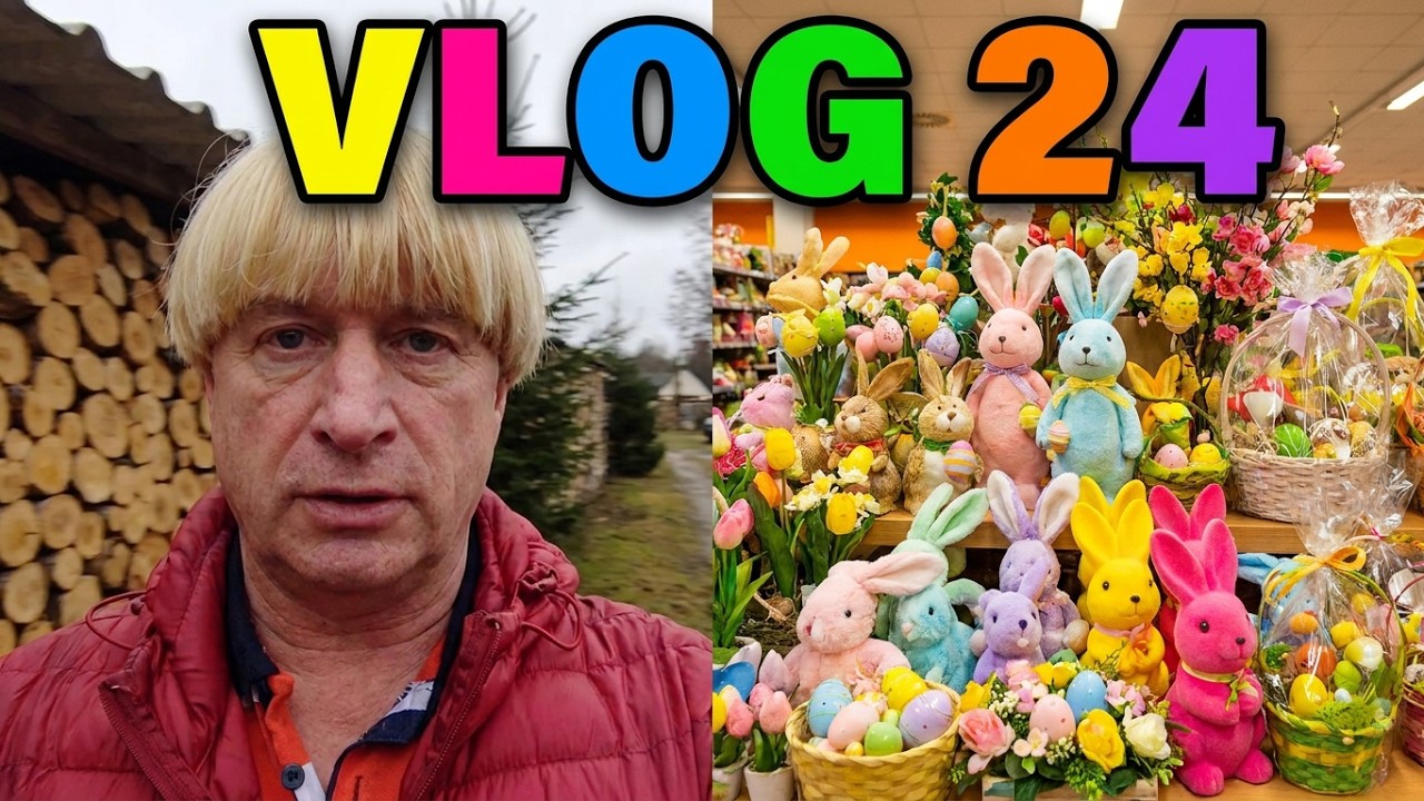 VLOG 24 - Pranie, Zakupy, Sopot i morze, Las i jeziorka 23.02.2026 / Gracjan Roztocki
