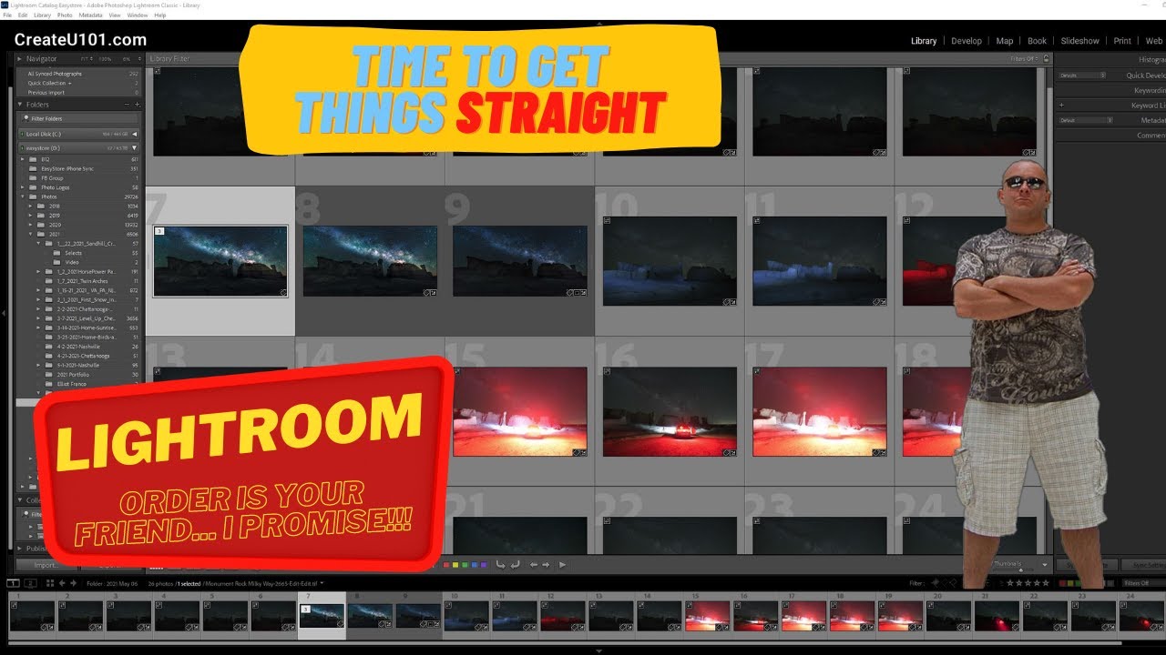 Rearrange Photos In The Lightroom Grid View