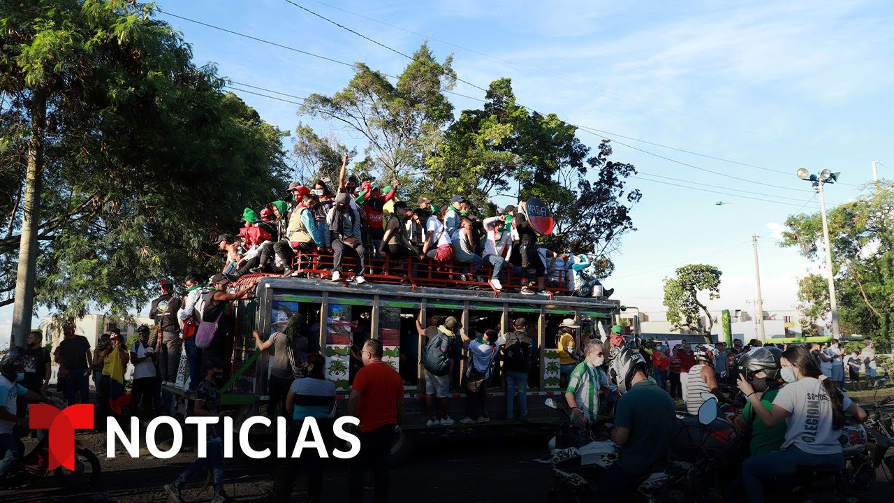 Siguen las protestas en Cali, Colombia contra la reforma tributaria y el descontento con el Gobierno
