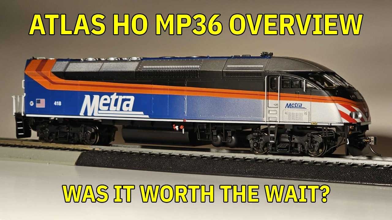 НОВЫЙ обзор Atlas HO MP36 Metra &mdash; подробности, проблемы и производительность!