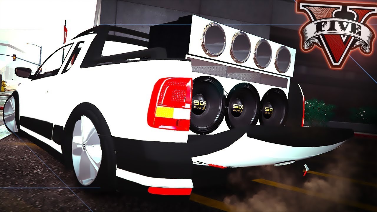 GTA V: Mods - FUGA DA POLICIA COM SAVEIRO G7 NA FIXA Gameplay