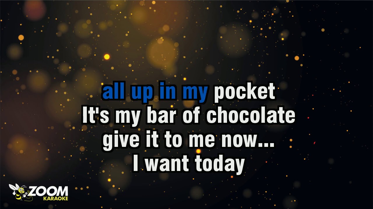 Willy Wonka & The Chocolate Factory - I Want It Now (Karaoke Version)