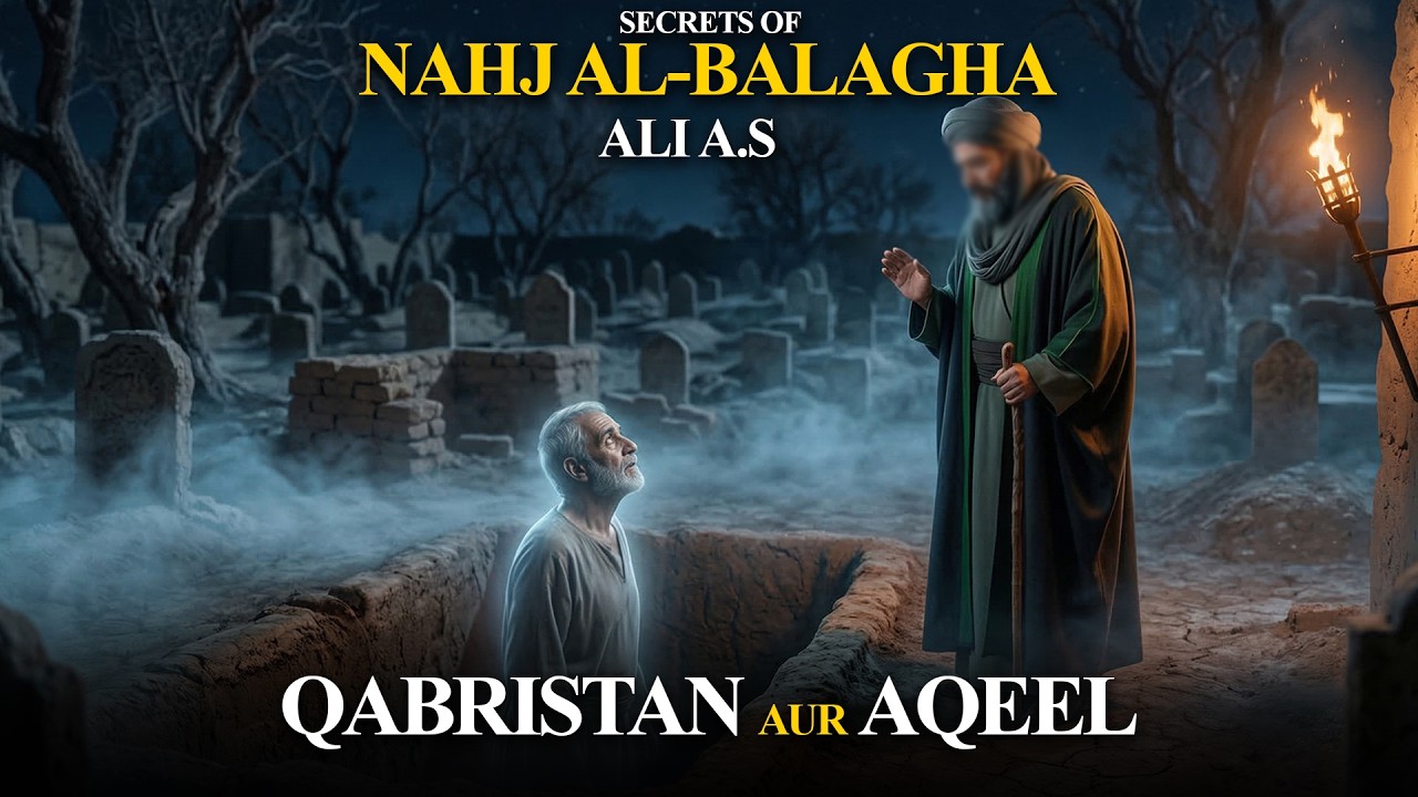 Hazrat Ali (A.S) aur Qabristan Walon Se Khitab | Rooh Kanpa Dene Walay Secrets of Nahj al-Balagha