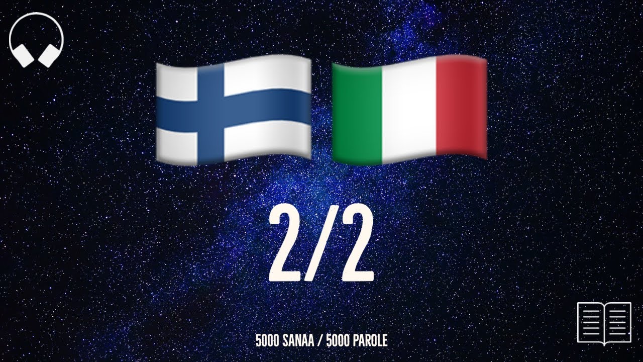 2/2. Impara il finlandese mentre ascolti la musica