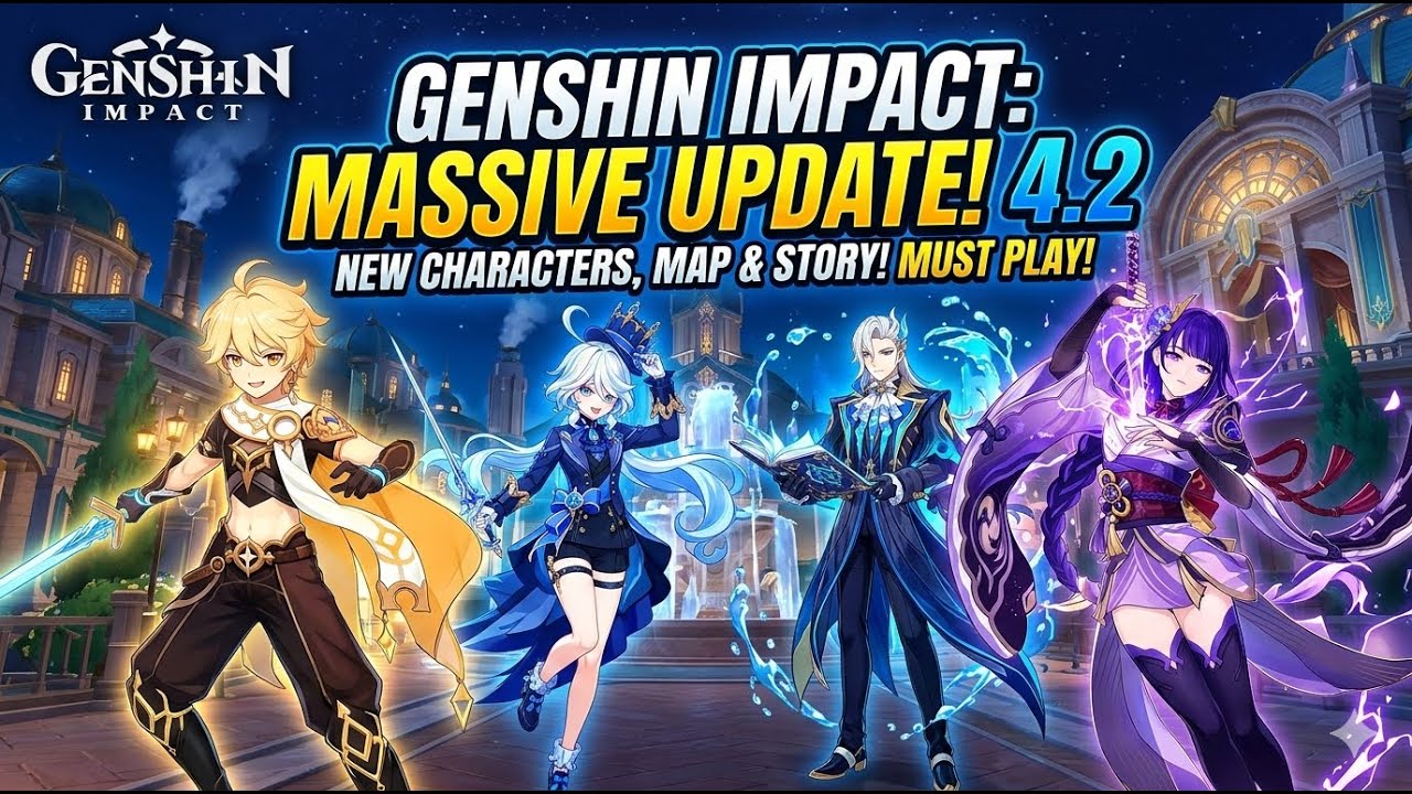 i Live GENSHIN IMPACT NEW UPDATE 🥶