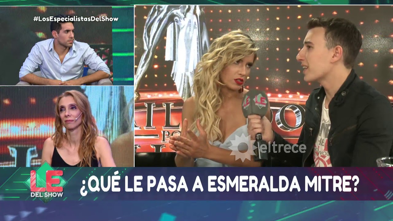 Esmeralda Mitre se peleó con su coach y su bailarín