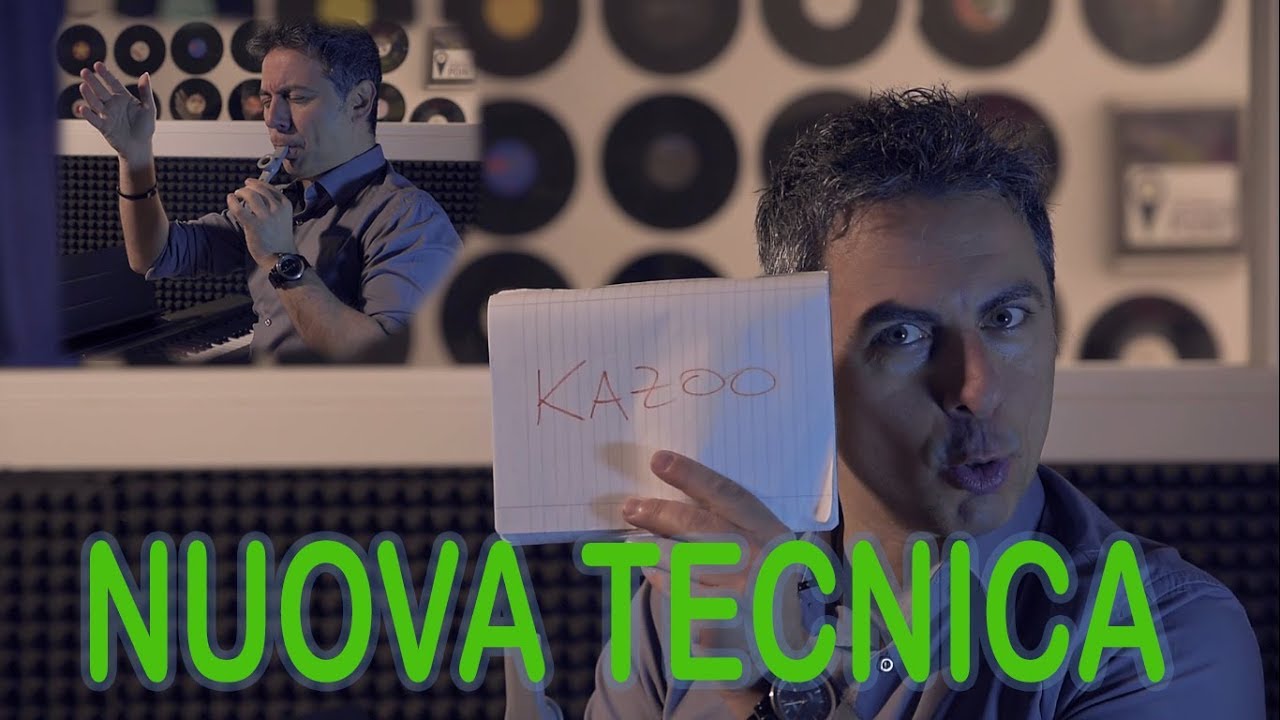 CANTARE CON IL KAZOO (nuova tecnica per il riscaldamento vocale)