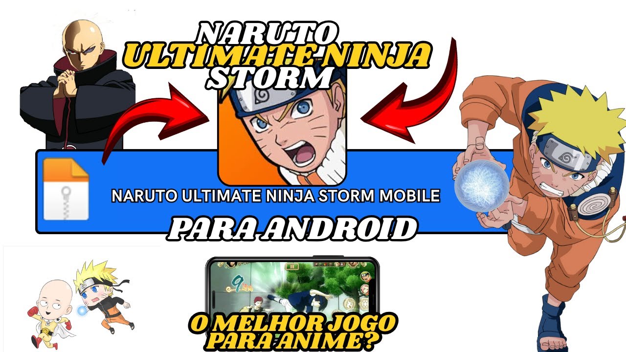 NARUTO ULTIMATE NINJA STORM MOBILE PARA CELULAR ANDROID 2026 - O PREÇO É CARO, VALE A PENA? [REVIEW]
