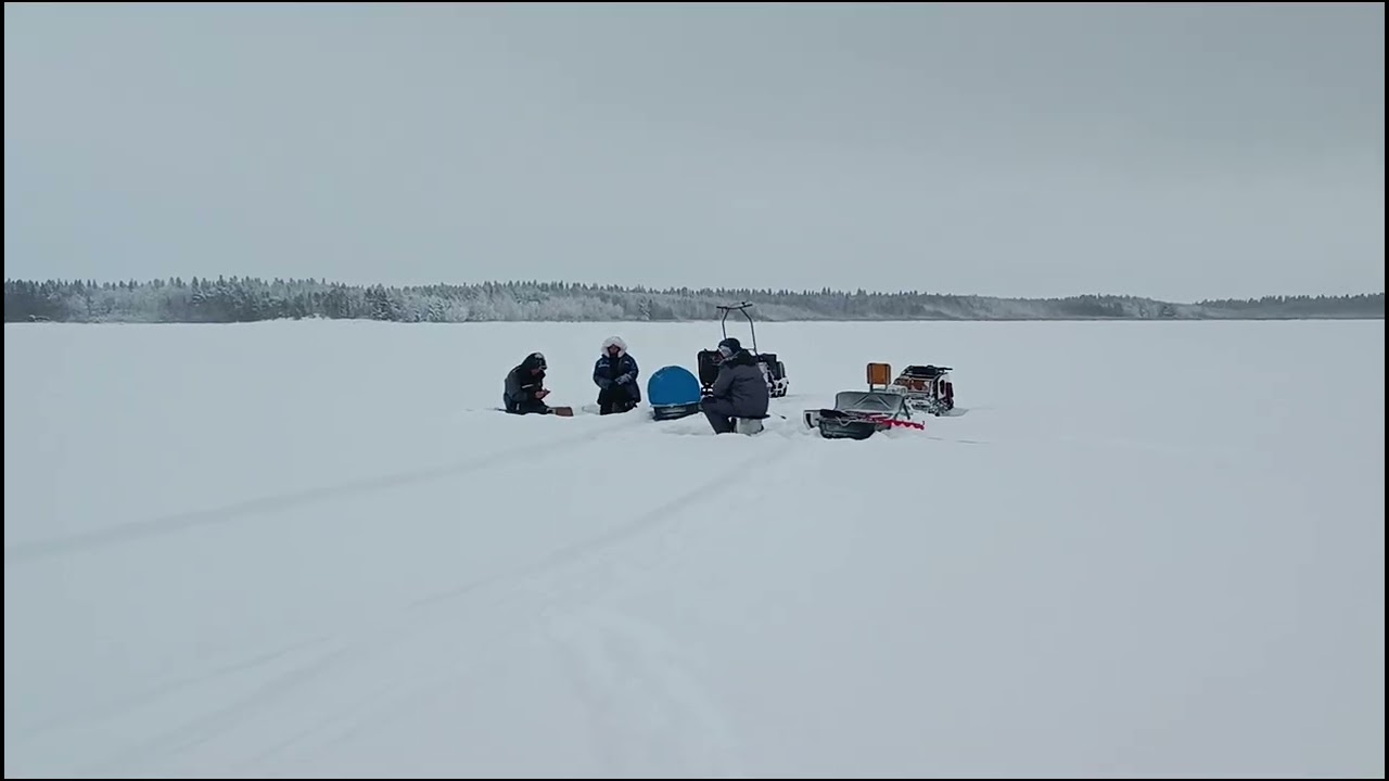 Покатушки на море в поисках рыбы, рыбы нет , а нашла рыбацкую избу 🌲🐟❄️🛖