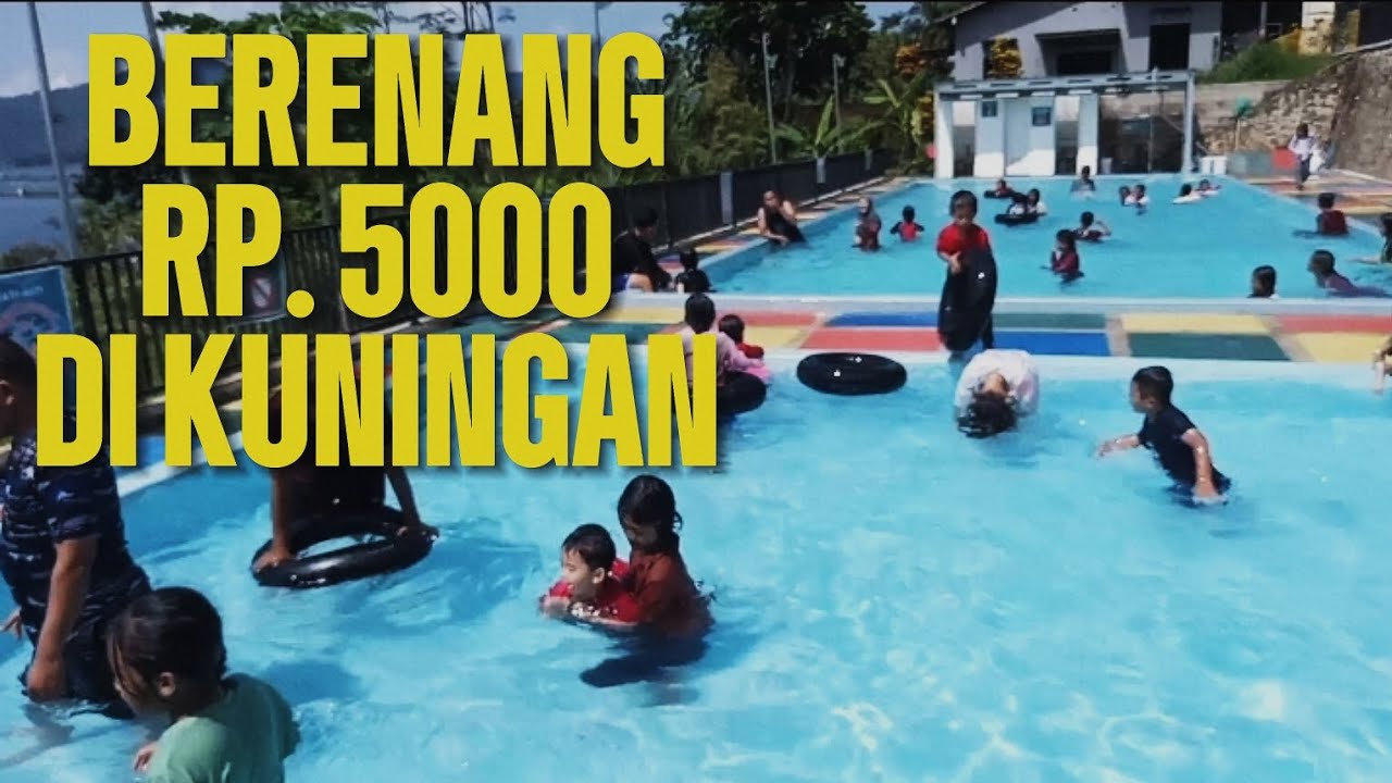 Kolam renang pipir cai cikupa darma kuningan - bayar 5000 #wisatakuningan #kabarkuningan