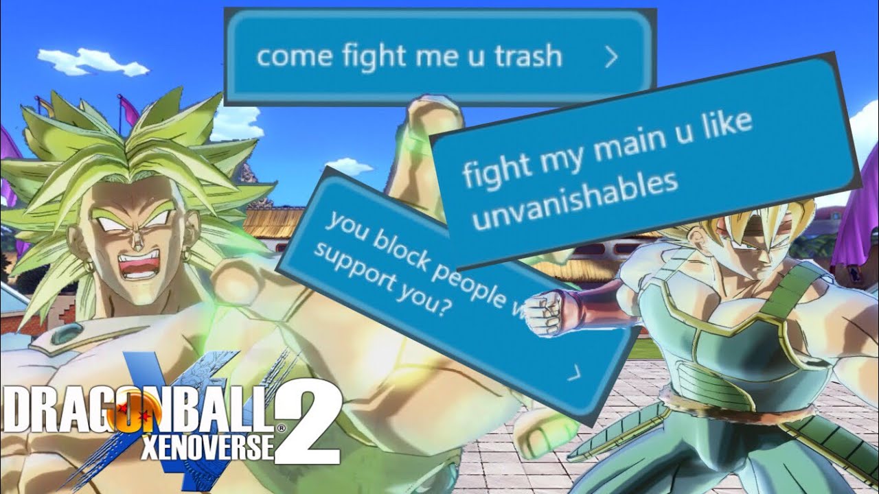 Bardock & Broly Make Cheap Female Majin RAGE! WITH MESSAGES!