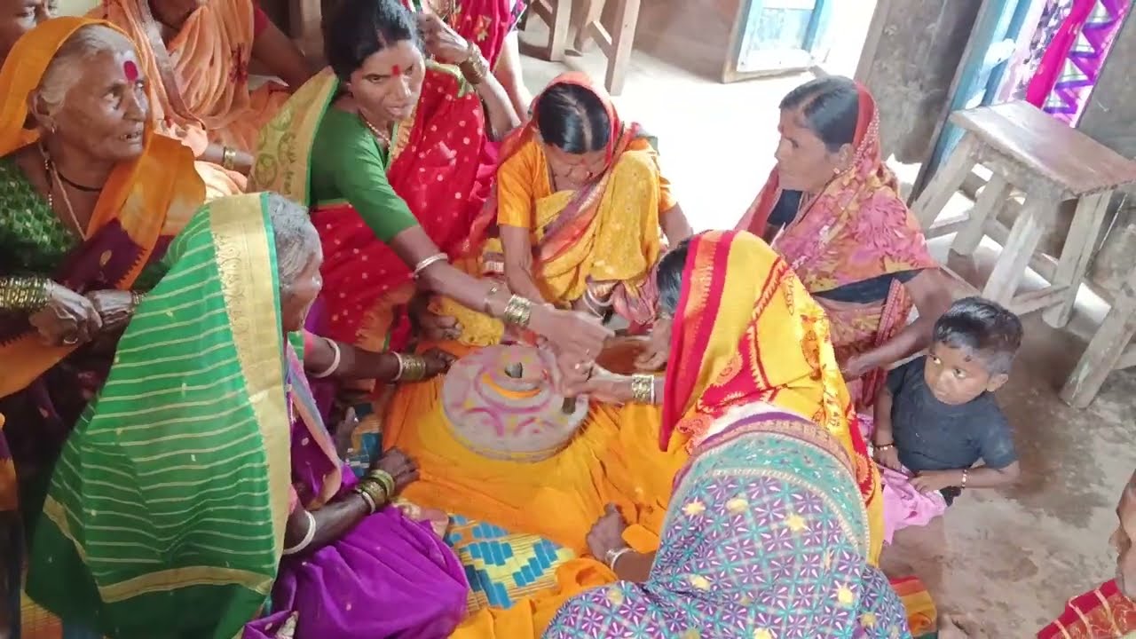 आंध समाजातील हळद दळताना ची गाणी 