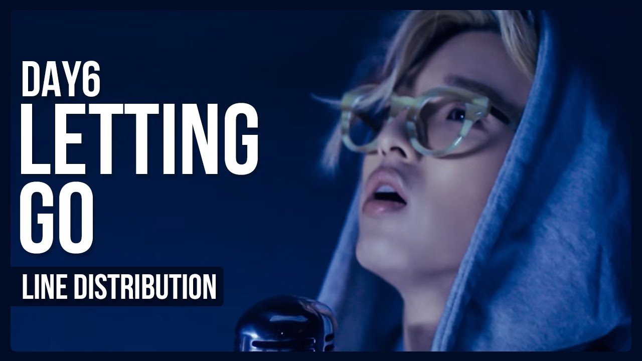 DAY6 - Letting Go Line Distribution (Color Coded)