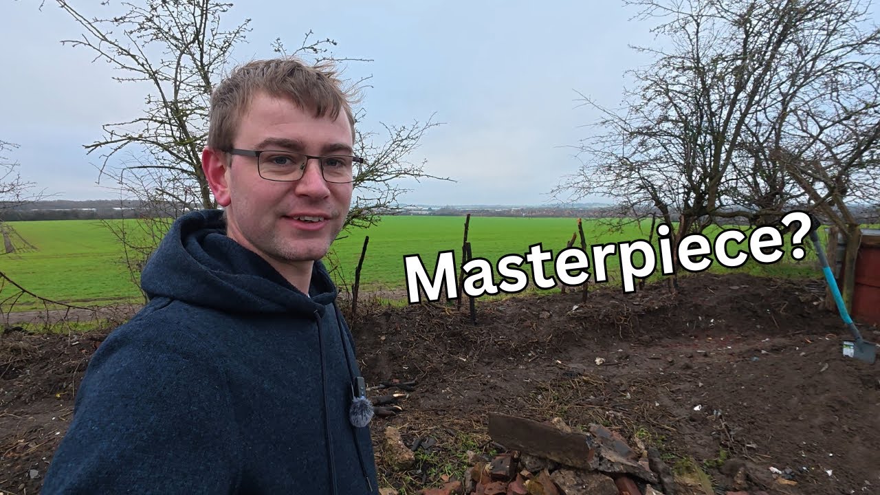 Building a Dead Hedge on the Allotment | Day 6 (Part 1)