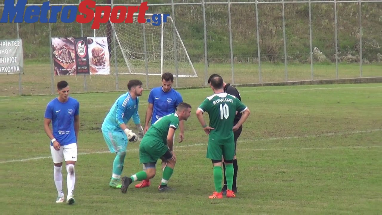 Bατανιακός-Θερμαϊκός Κορινού 2-1 Πέρασε δύσκολα το crash test!VIRAL A' Πιερίας ΗD 17-11-19