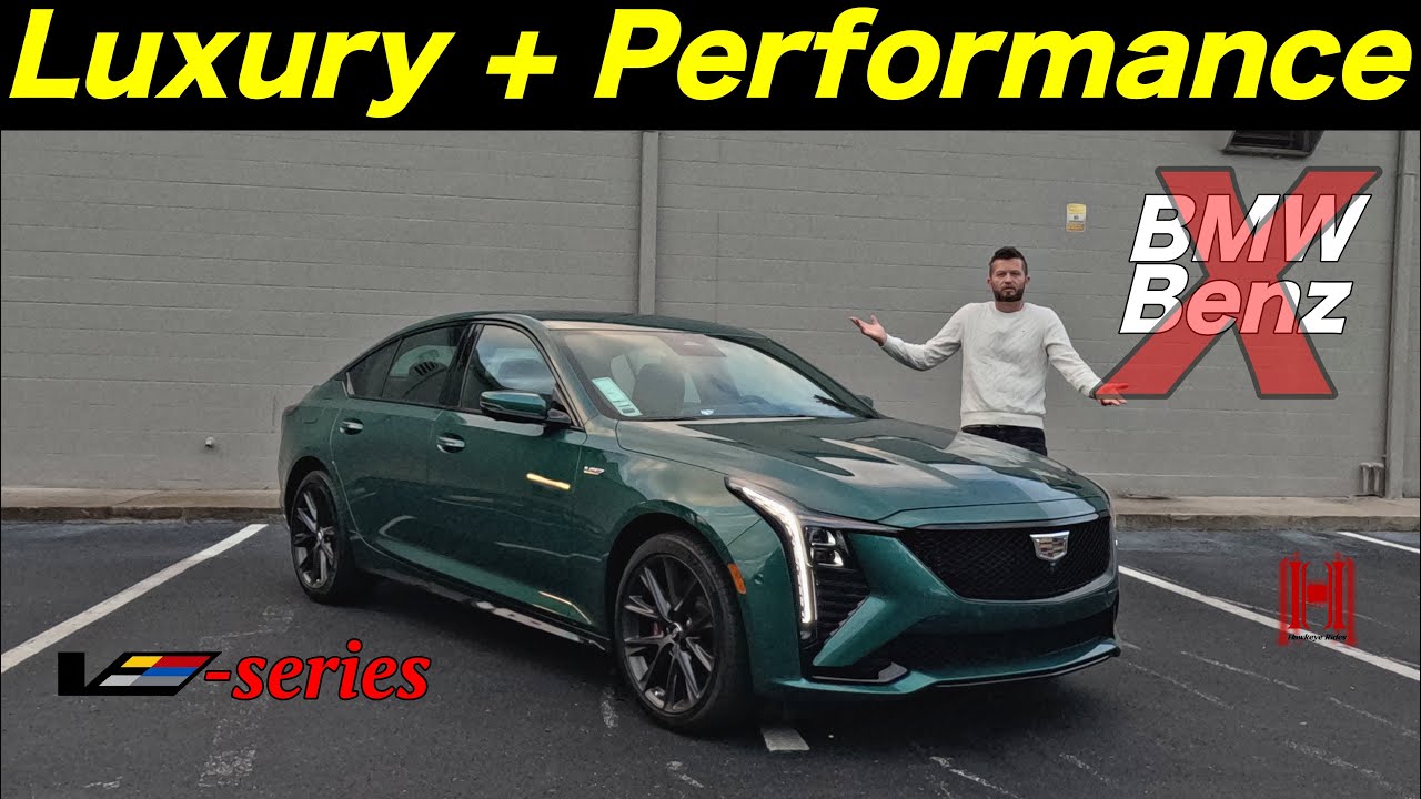 Cadillac CT5 V-Series 2026: Больше, чем просто роскошный седан? (Полные характеристики и тест-драйв)