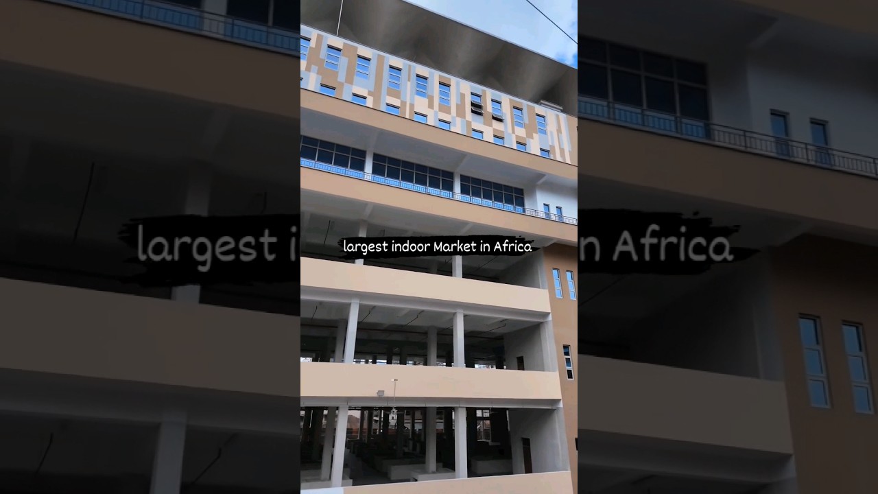 New Kariakoo Market. Largest Indoor Market in Africa 