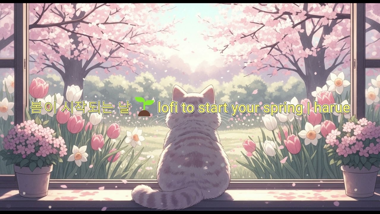 봄이 시작되는 날 🌱 lofi to start your spring  harue