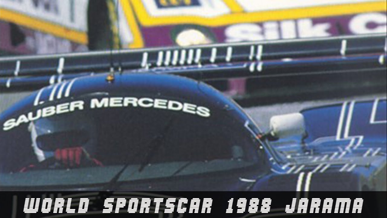 Jaguar vs Sauber Mercedes  | World Sportscar 1988 | Jarama 1000km