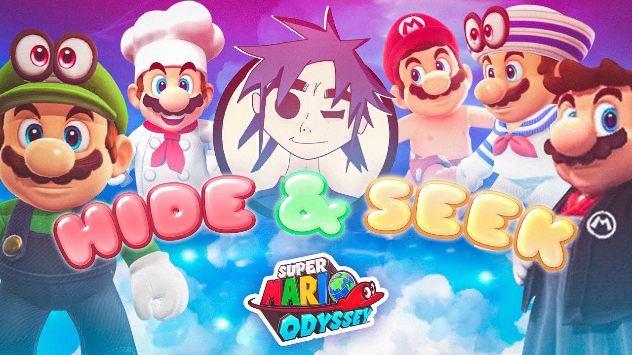 Du Cache-Cache sur Mario Odyssey en Multi !