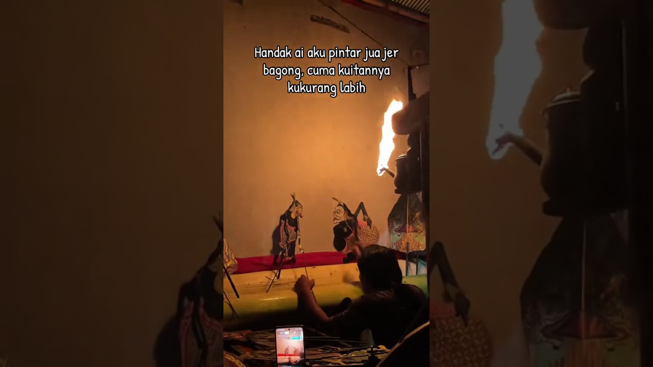 Handak Ae Aku Pintar Jua Jar Bagong. Cuma Kuitannya Kurang Lebih #sanggaranakpandawa