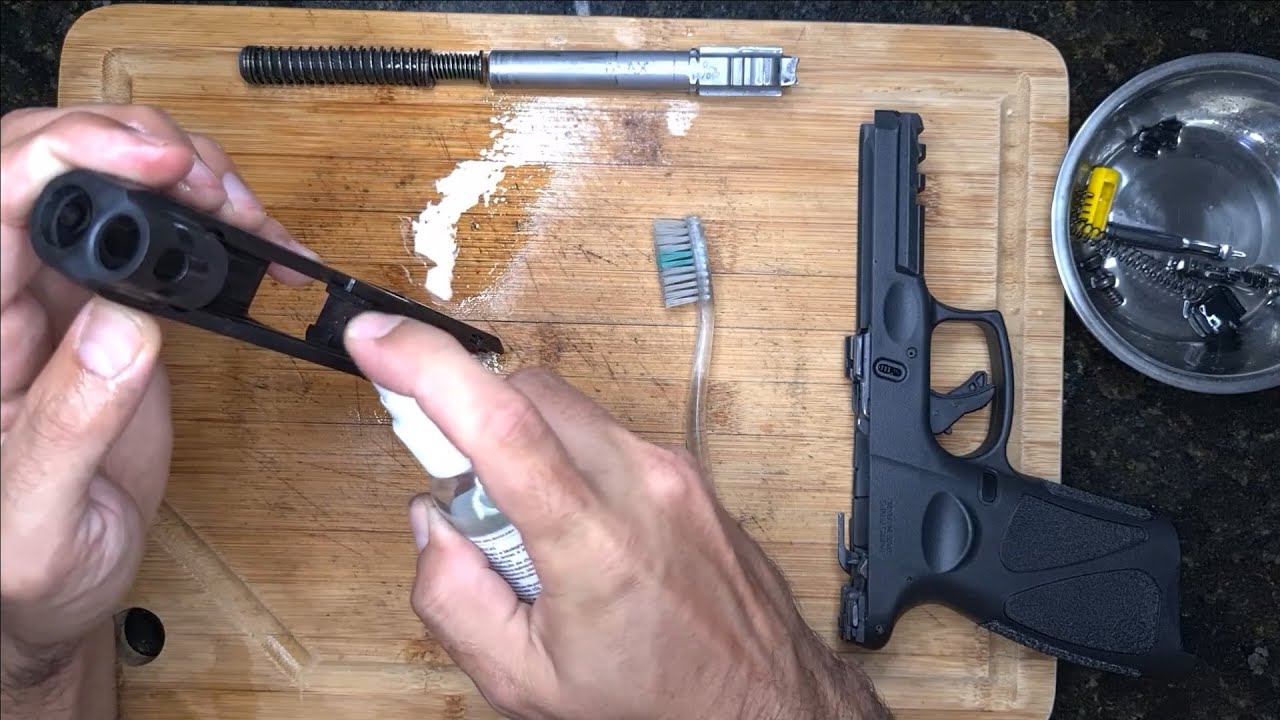 Limpeza da Taurus G3 TORO