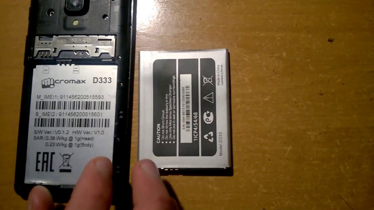 micromax d333