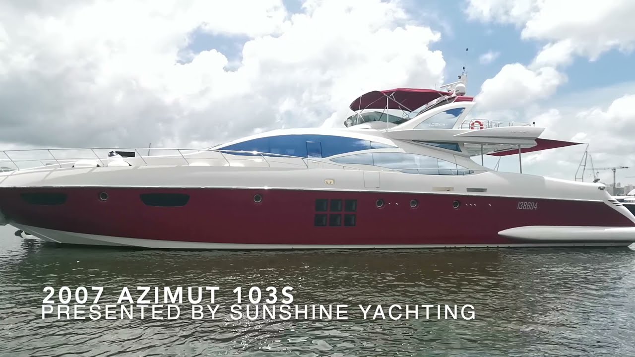 2007 Azimut 103S