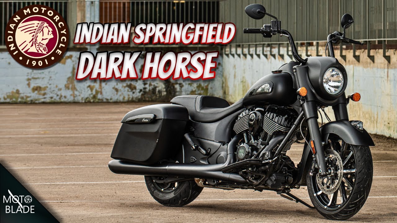 Ultimate Test Ride: Indian Springfield Dark Horse 2023 - First Impressions & Full Review | MOTOBLADE