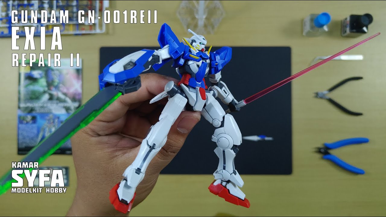 HG 1/144 GUNDAM EXIA REPAIR II | ASMR BUILD | BANDAI
