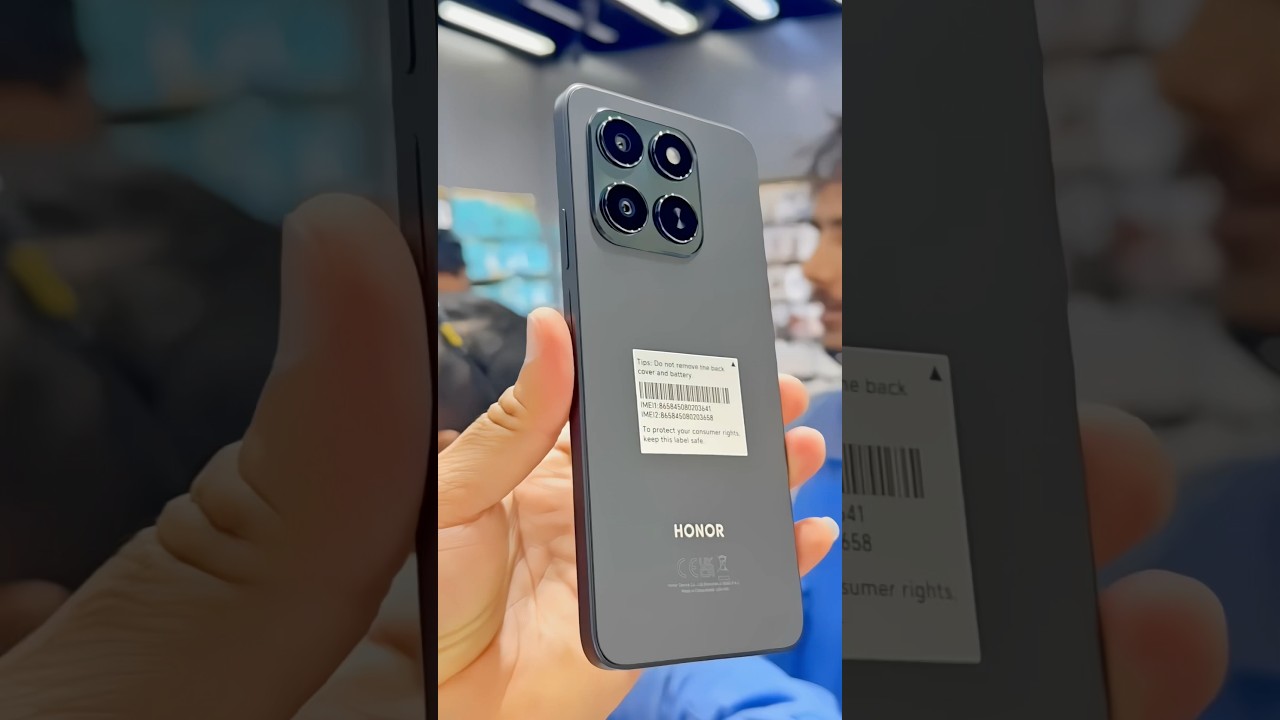 HONOR X7D 5G #шорты #смартфон #распаковка #honor