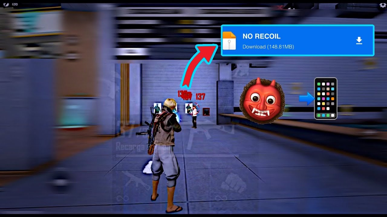 No recoil para (IPHONE) 📲 Daras todo rojo 👺 actualizado!