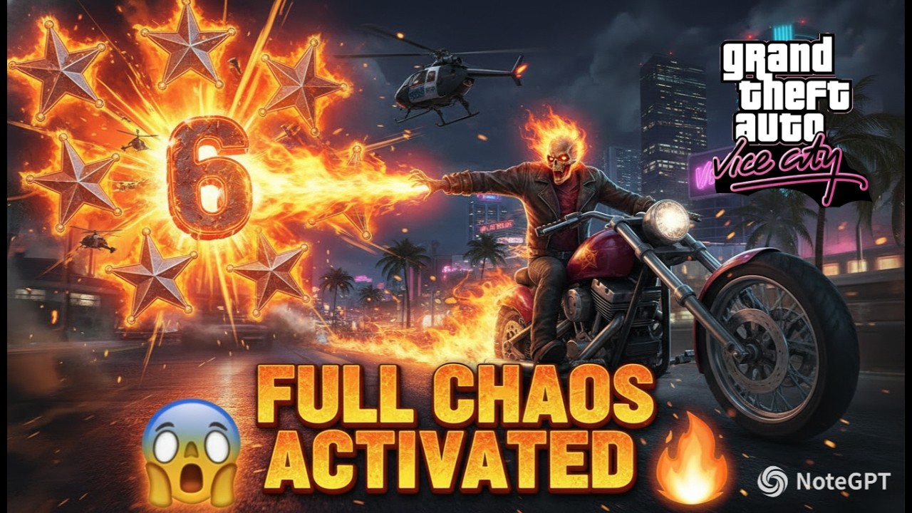 😱🔥 FULL CHAOS ACTIVATED WITH GHOST RIDER! 🏍️💀 | GTA VICE CITY TAMIL ⚡👿 | DEVILS JOYSTICK 🕹️🩸