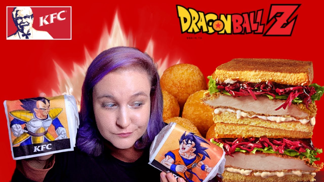 Dragon Ball Z a KFC-ben ☄️ Teriyaki Katsu Sando ❤️‍🔥