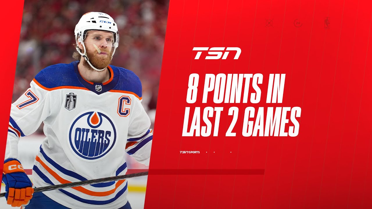 Where does McDavid's performance rank in Stanley Cup Final history?