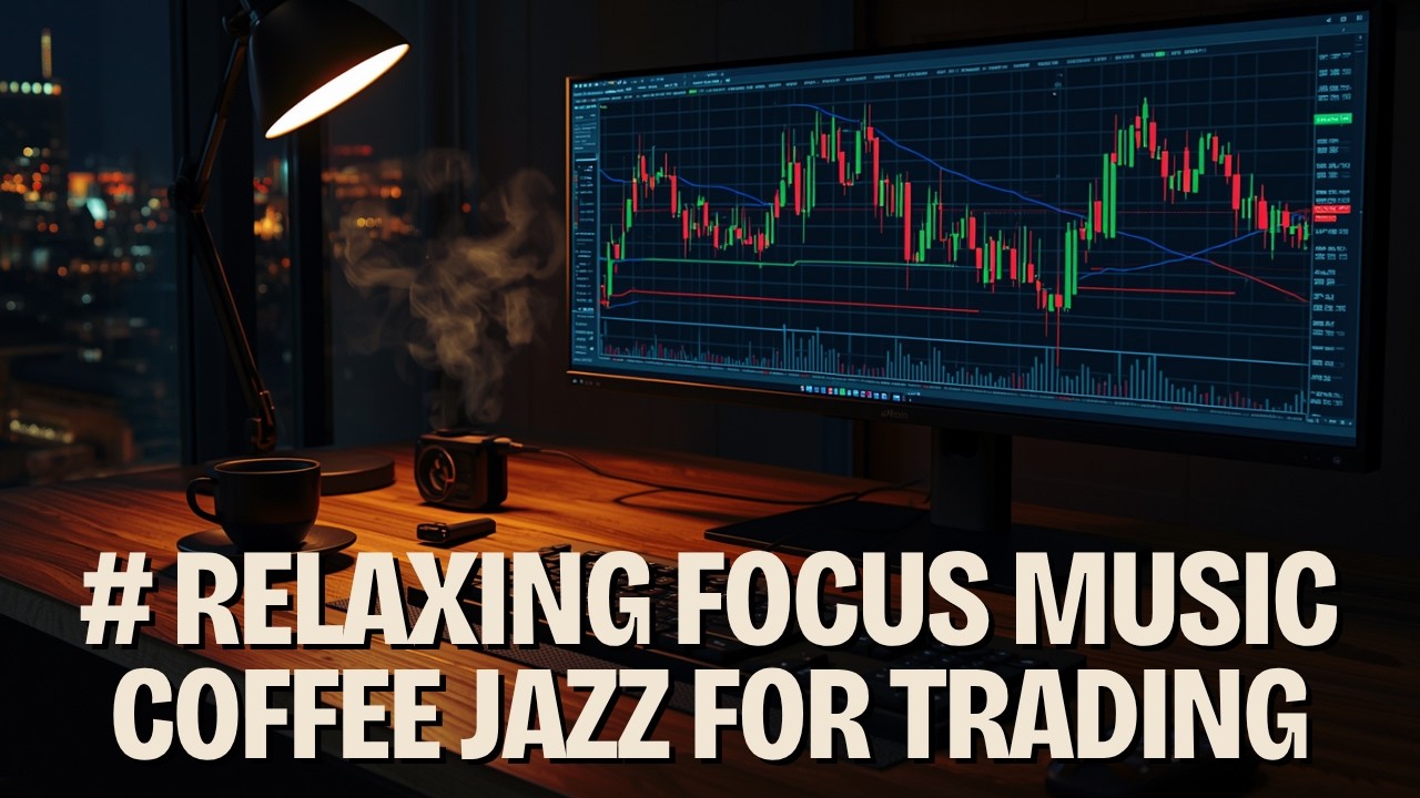 Coffee Jazz for Trading 📈 Relaxing Focus Music for Forex, Stocks and Crypto Traders