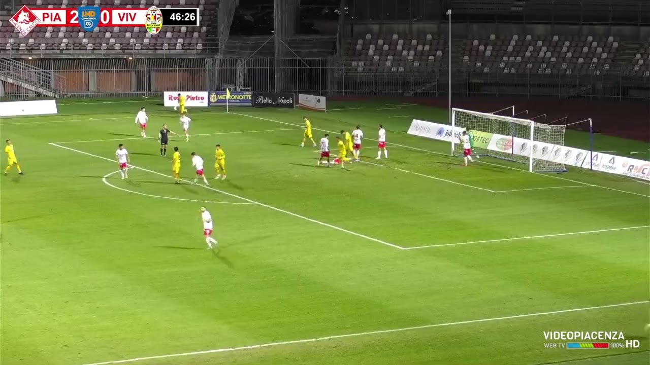 PIACENZA-VILLA VALLE: 2-1 (16esimi di finale Coppa Italia Serie D 2024/25