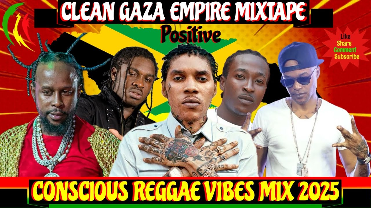 Vybz Kartel Mixtape 2025 Clean Ft. Gaze Nation, Jah Vinci, Popcaan, Shawn Storm, Black Ryno