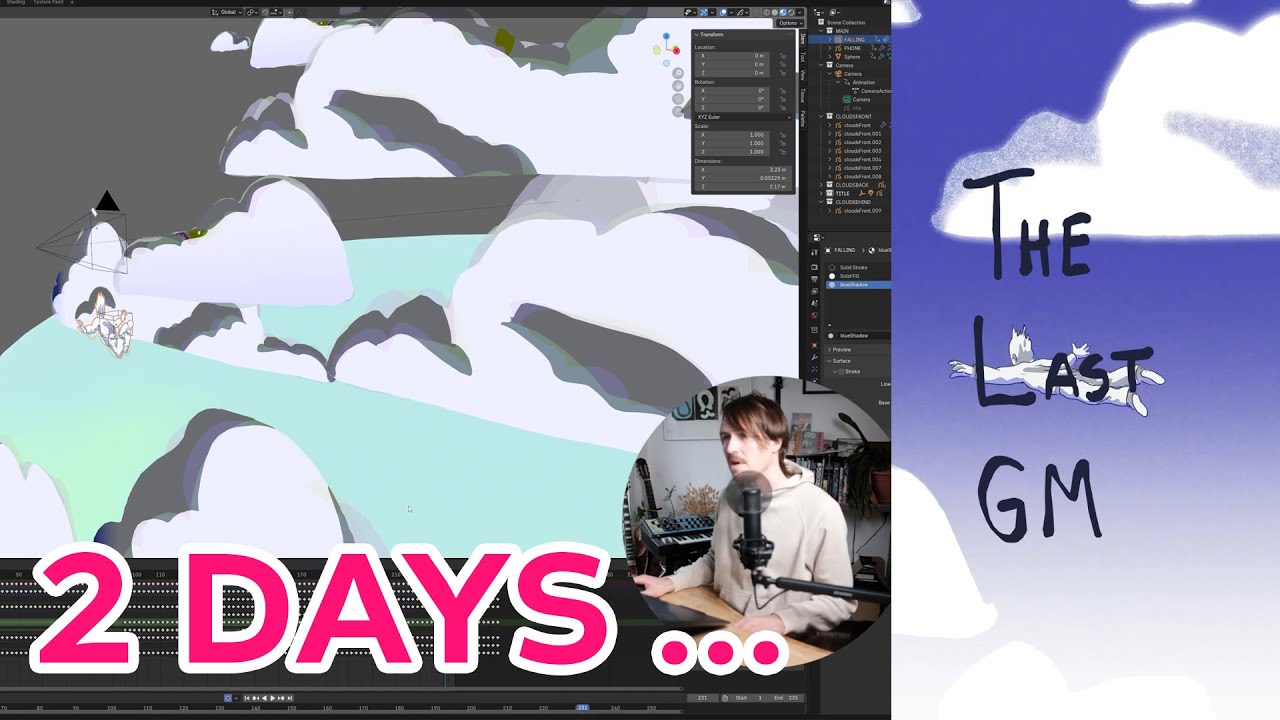 2 Days to Make This Blender Animation – Grease Pencil Deep Dive