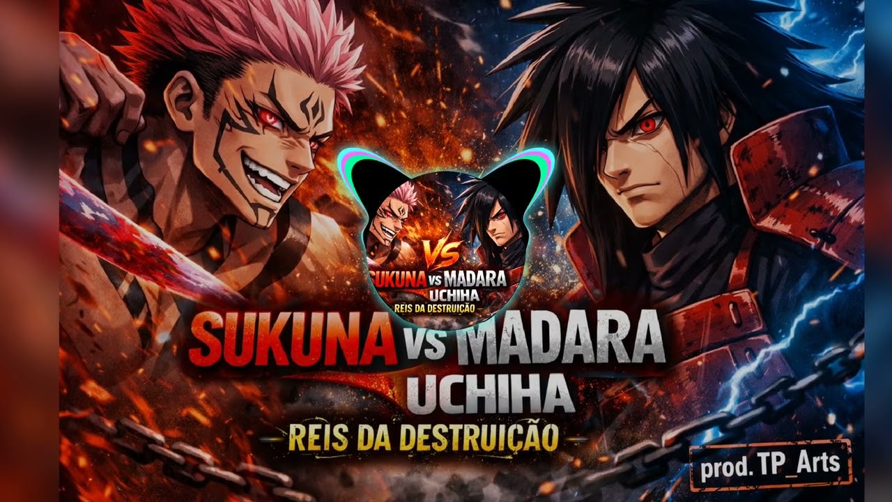 Sukuna 🆚 Madara Uchiha | Reis da Destruição