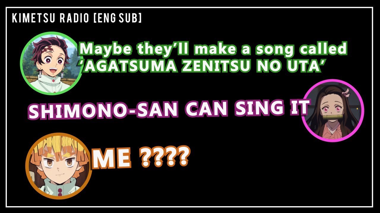 [ENG SUB] Kimetsu Radio : Soundtrack in Kimetsu is amazing