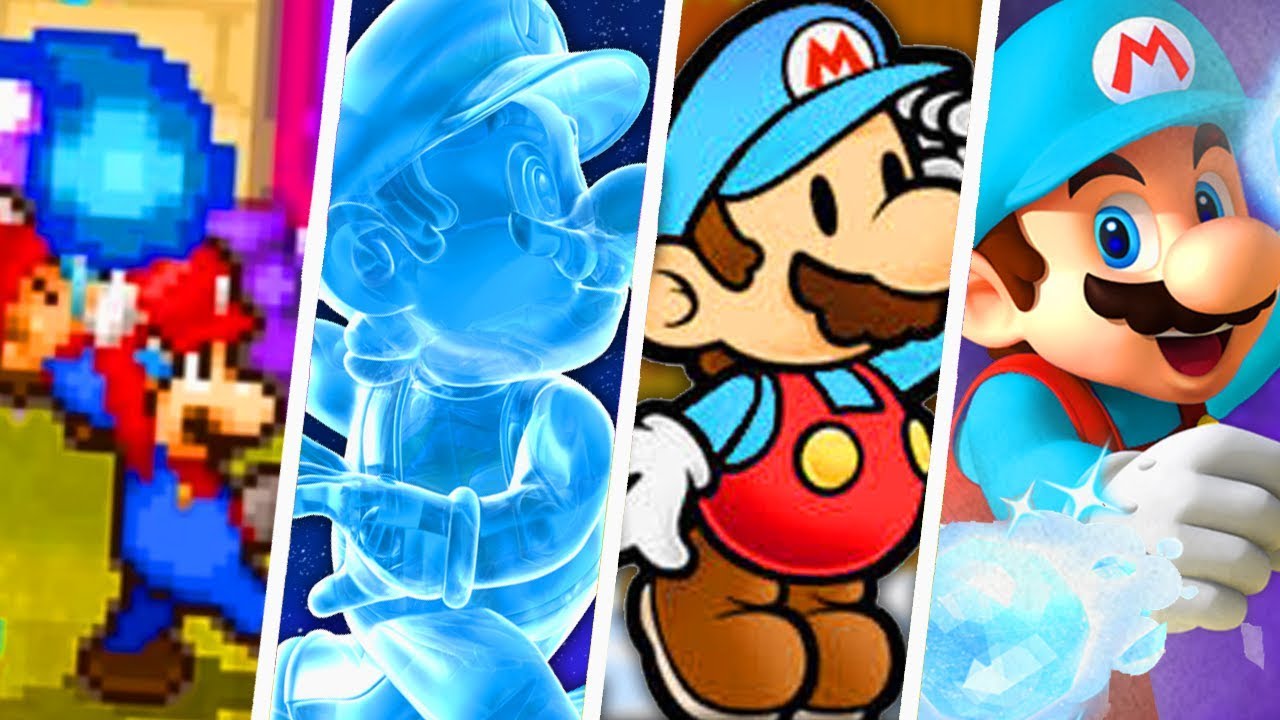 Evolution of Ice Mario (2005 - 2019)
