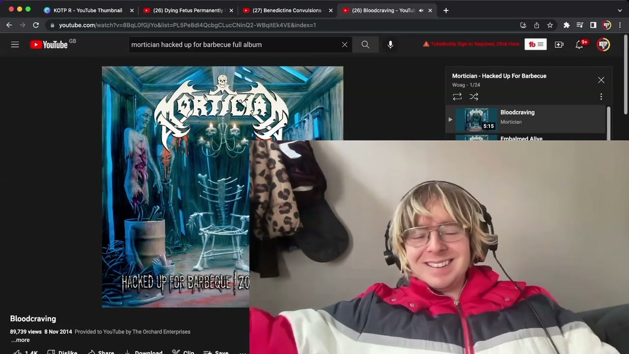Mortician - Bloodcraving | First Time Listen & Reaction