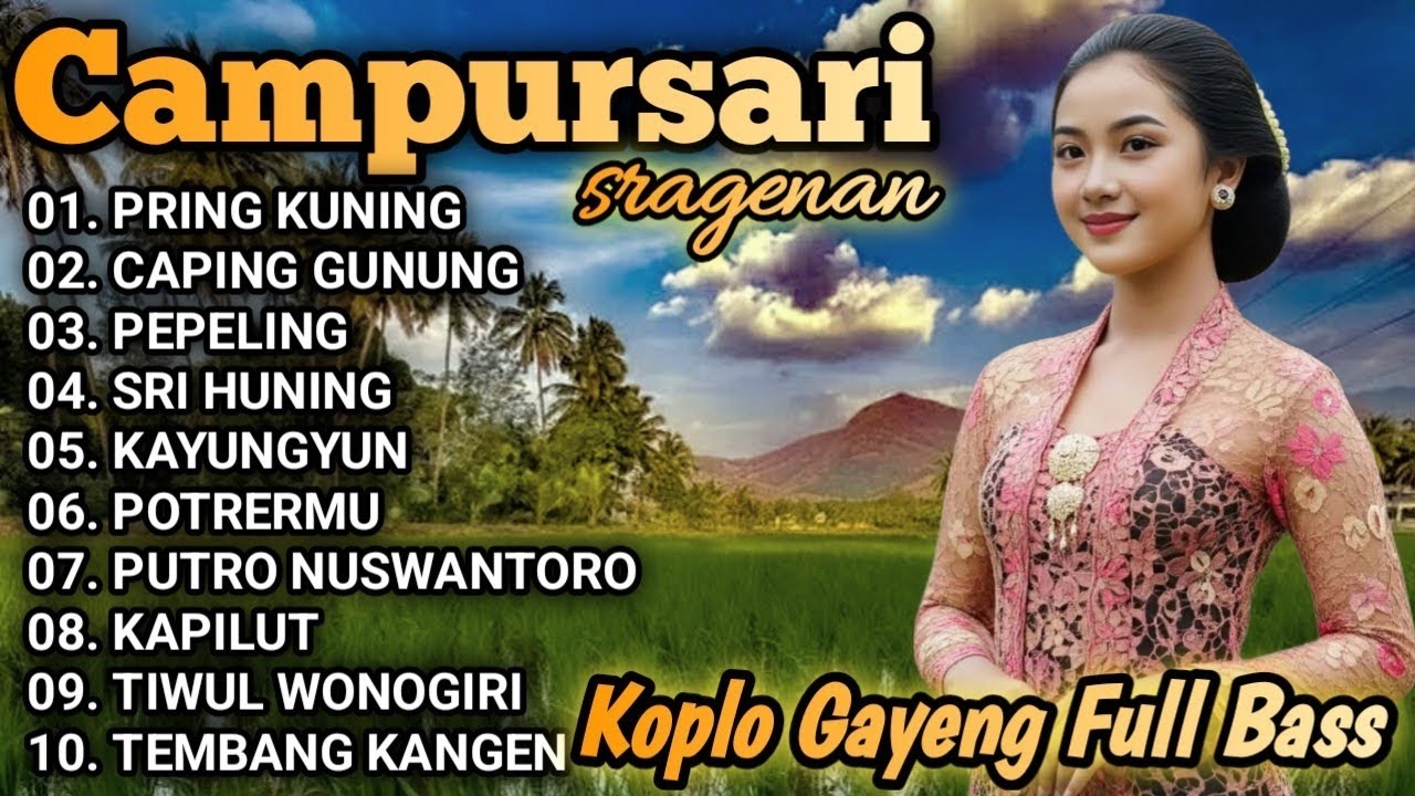 CAMPURSARI KOPLO SRAGENAN || CAMPURSARI PALING ENAK KAGEM KONCO SANTAI NGOPI