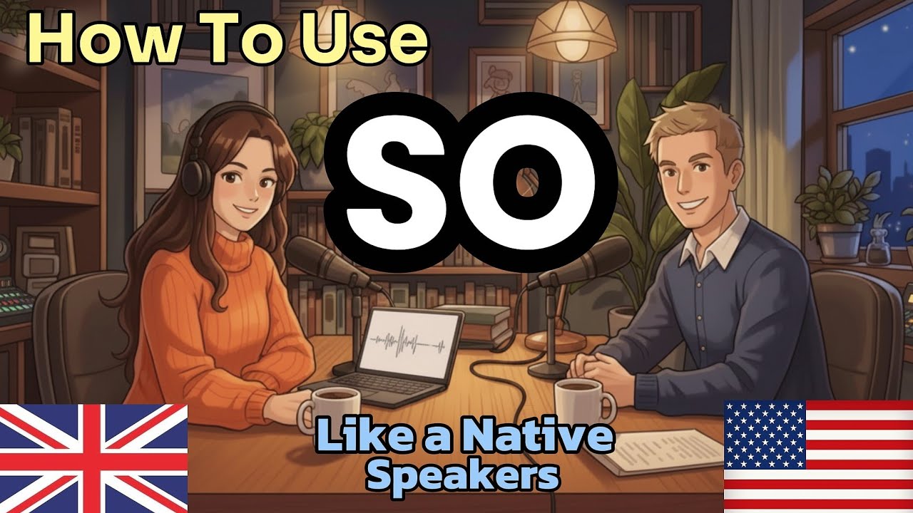 Stop Saying VERY! How Native Speakers Use SO in Real  English | English Podcast